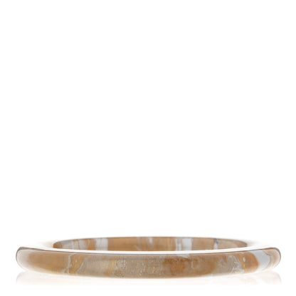 Hermes Lacquered Wood GM Stellair Bangle Bracelet T2 Black 3 of 5