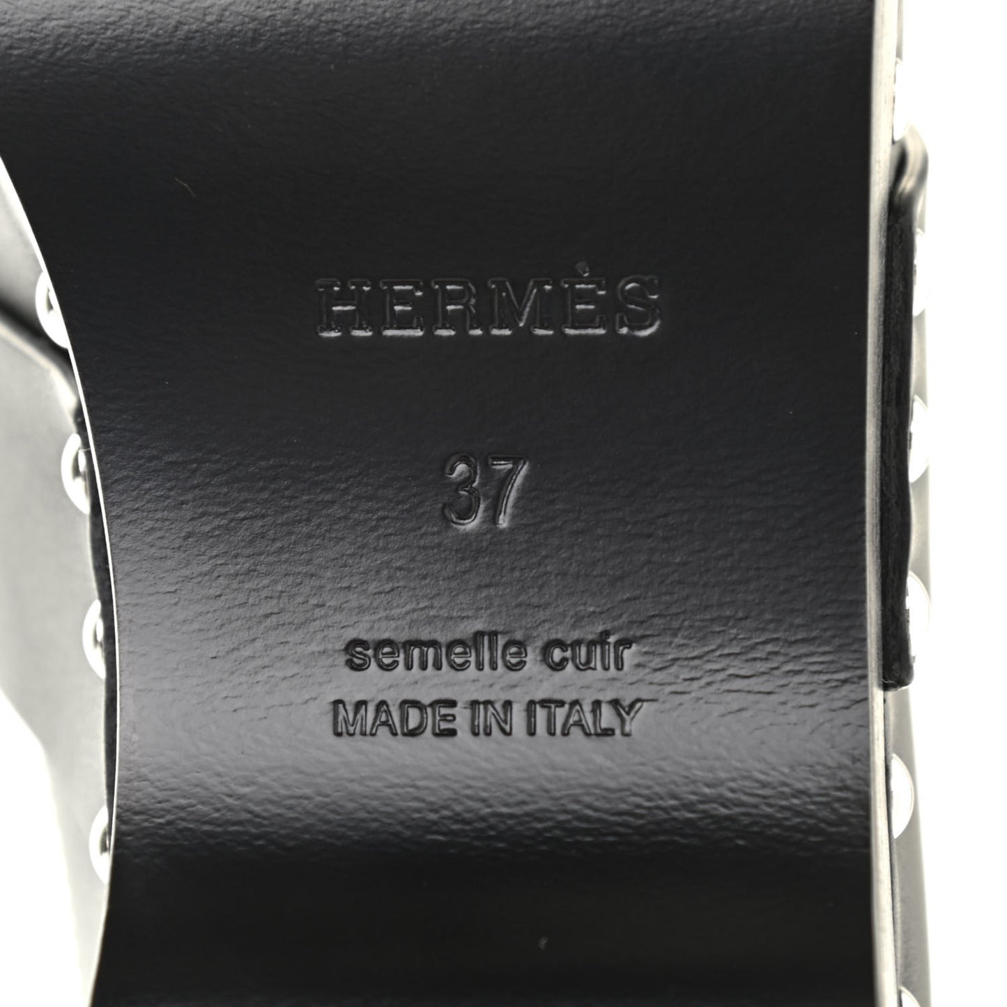 Calfskin Calya Mules 37 Black