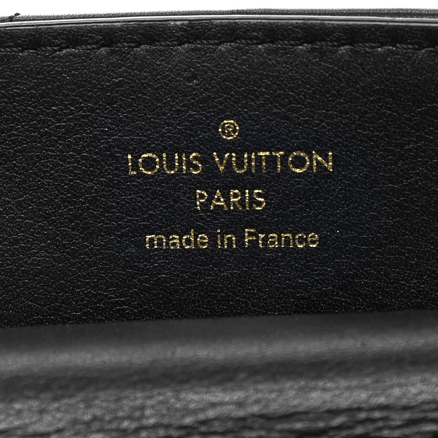Louis Vuitton Calfskin New Wave Chain Tote Black 9 of 10
