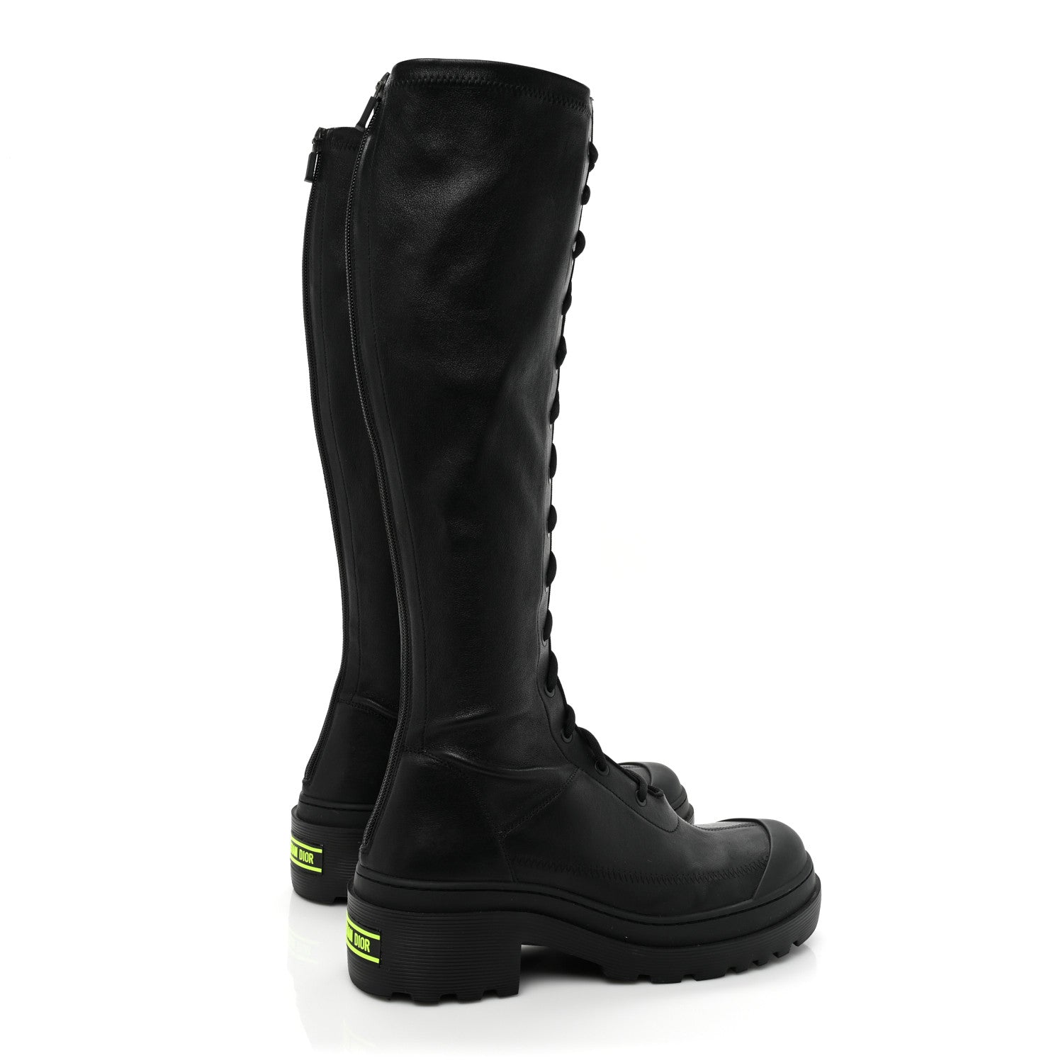 Christian Dior Nappa Stretch Dior Arcade High Boots 41 Black 5 of 10