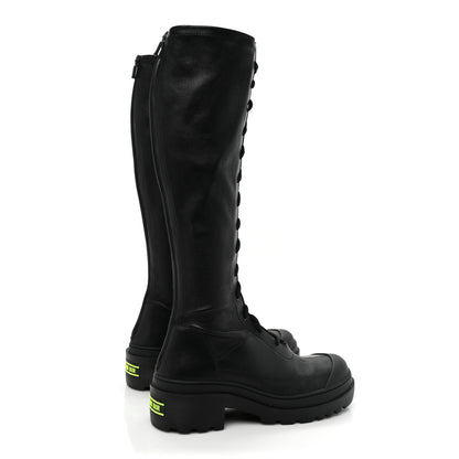 Christian Dior Nappa Stretch Dior Arcade High Boots 41 Black 5 of 10