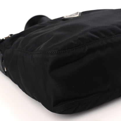 Prada Tessuto Nylon Messenger Bag Black 8 of 9