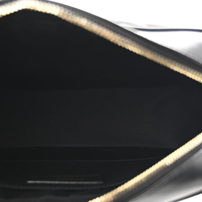 Saint Laurent Calfskin Matelasse Monogram Lou Camera Bag Black 5 of 10