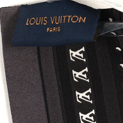 Louis Vuitton Silk Monogram LV World Bandeau Marron 3 of 4