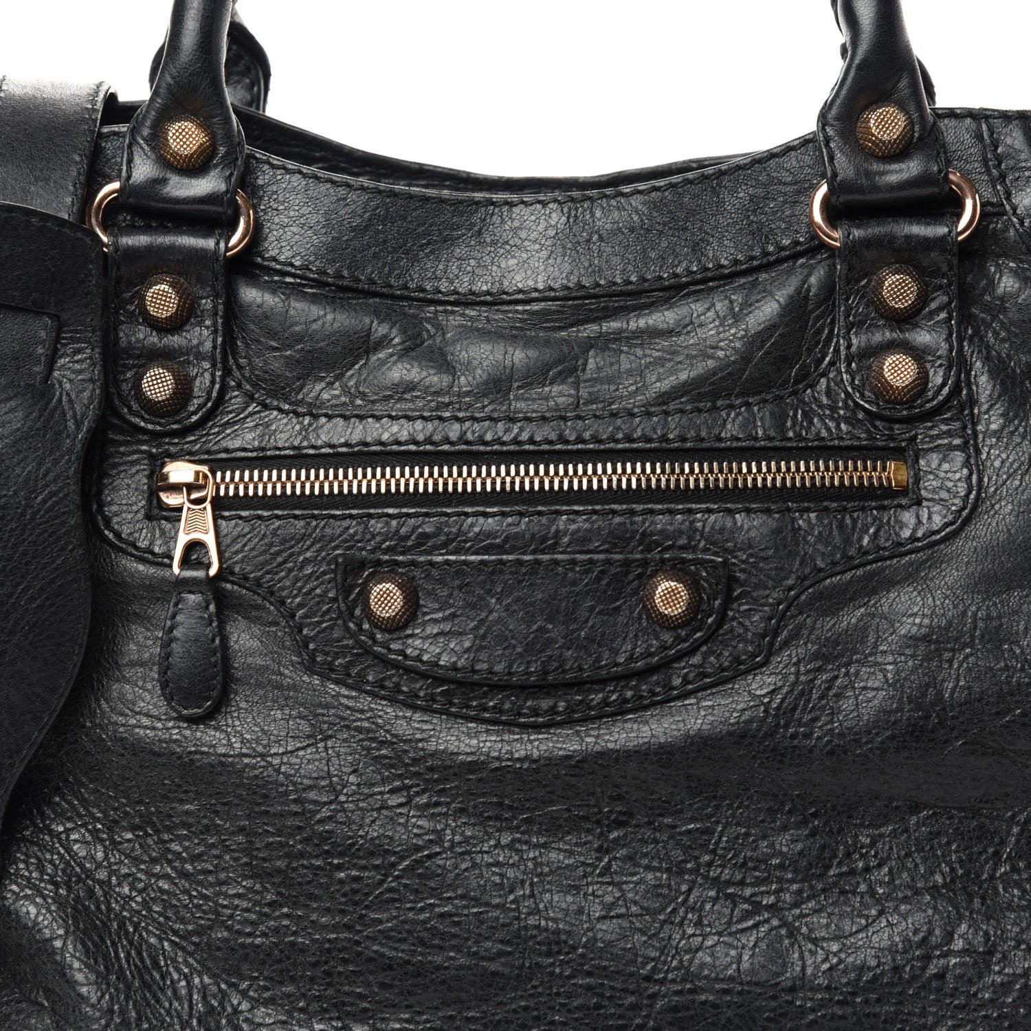 Balenciaga Agneau Giant 12 Rose Gold Hardware Velo Black 11 of 11