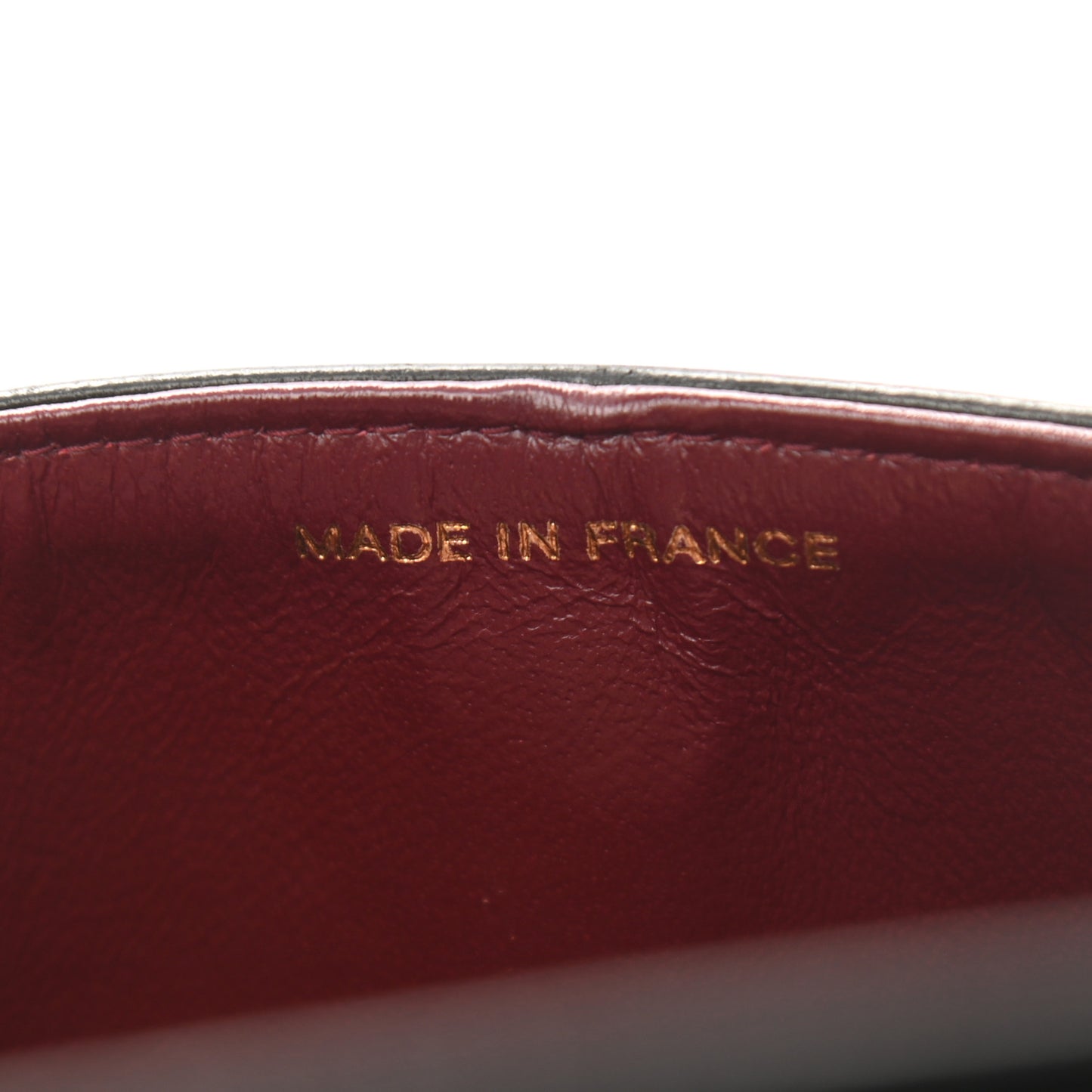 Lambskin Quilted Small Double Flap Black
