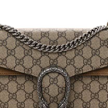 Gucci GG Supreme Monogram Small Dionysus Shoulder Bag Taupe 8 of 11