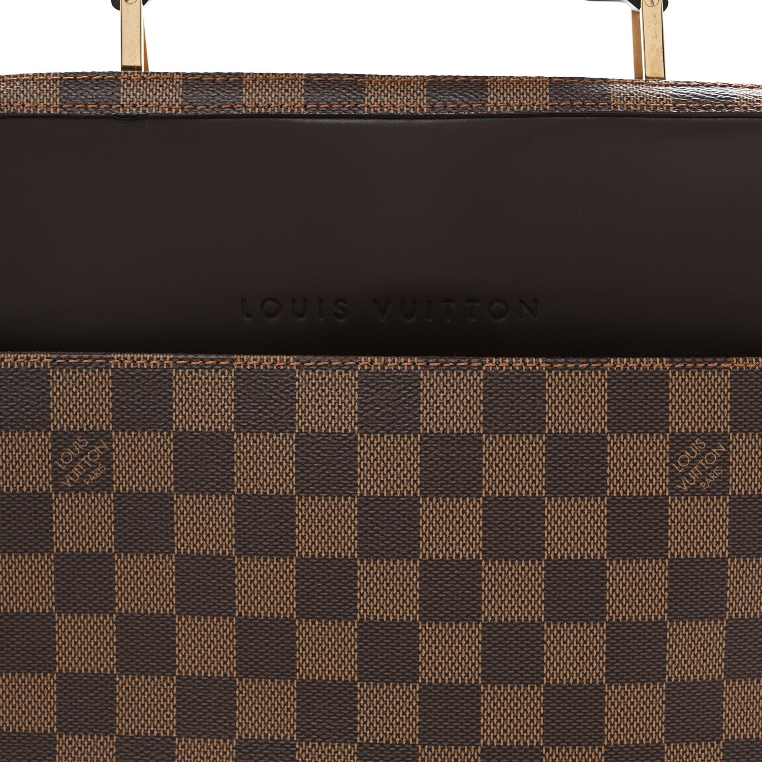 Louis Vuitton Damier Ebene Porte Ordinateur Sabana Computer Case 6 of 12