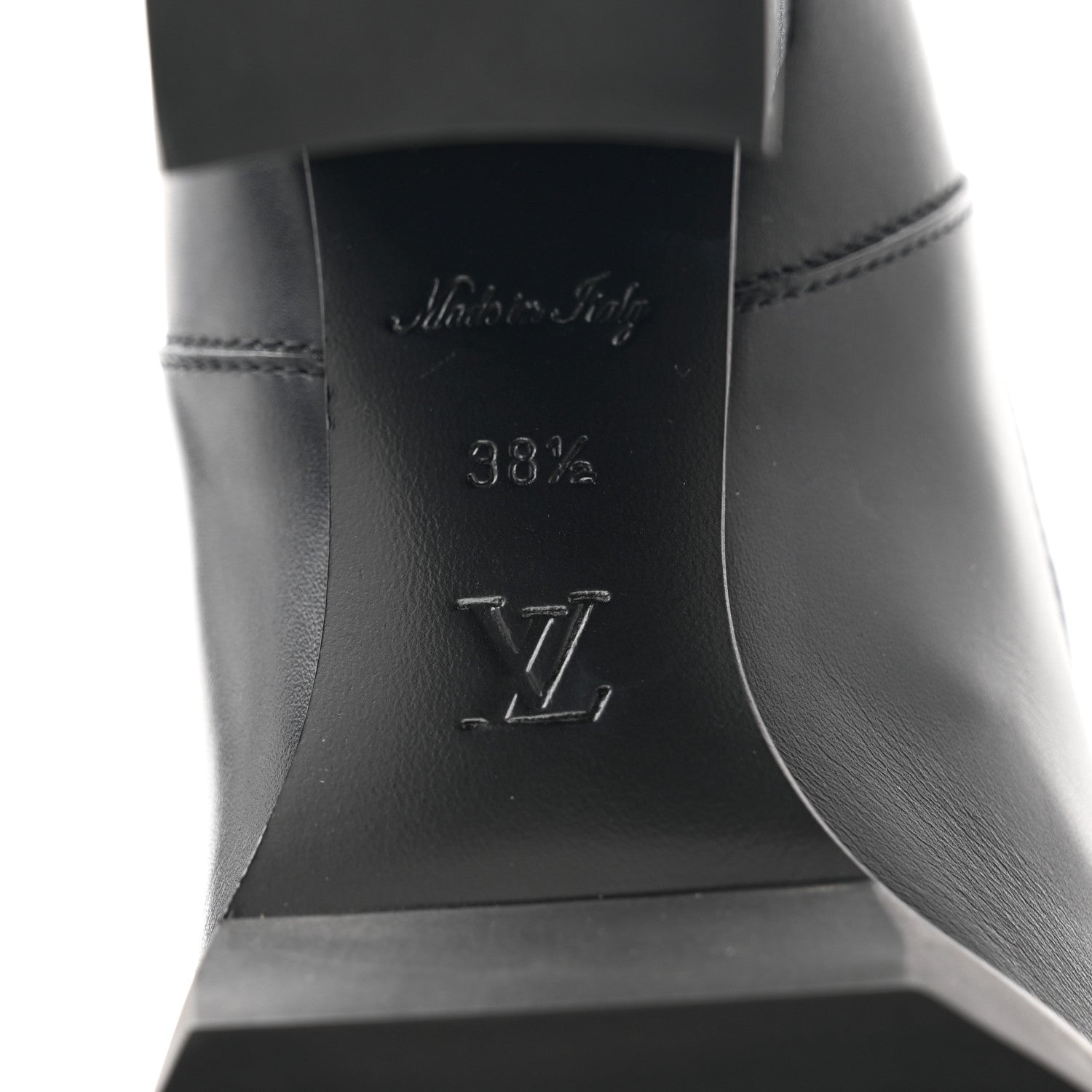 Louis Vuitton Calfskin Monogram Star Trail Ankle Boots 38.5 Black 7 of 9