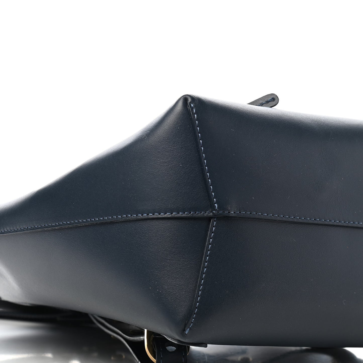 Calfskin Backpack Bag Blu