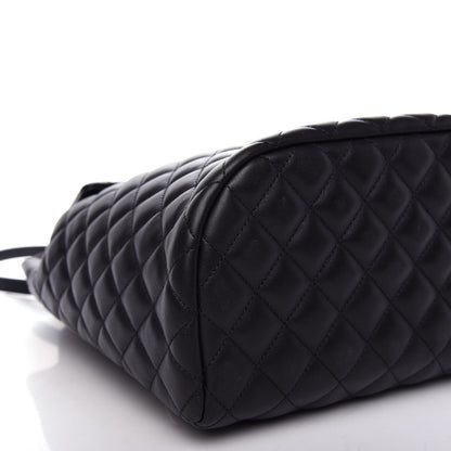 Chanel Calfskin Quilted Large Urban Spirit Backpack Black 7 of 9