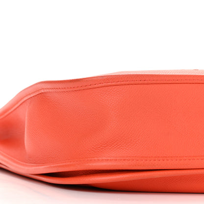 Hermes Epsom Evelyne III GM Orange Poppy 12 of 13