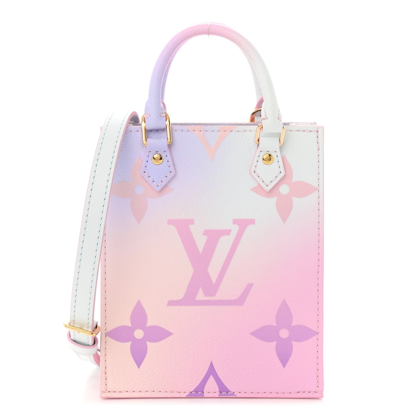 Monogram Giant Spring In The City Petit Sac Plat Sunrise Pastel