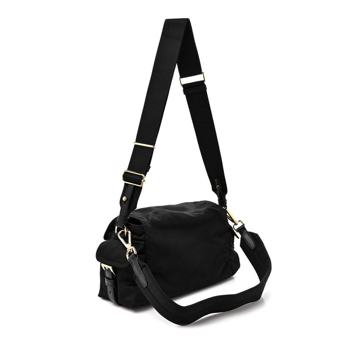 Prada Re-Nylon Medium Explore Shoulder Bag Black 3 of 8