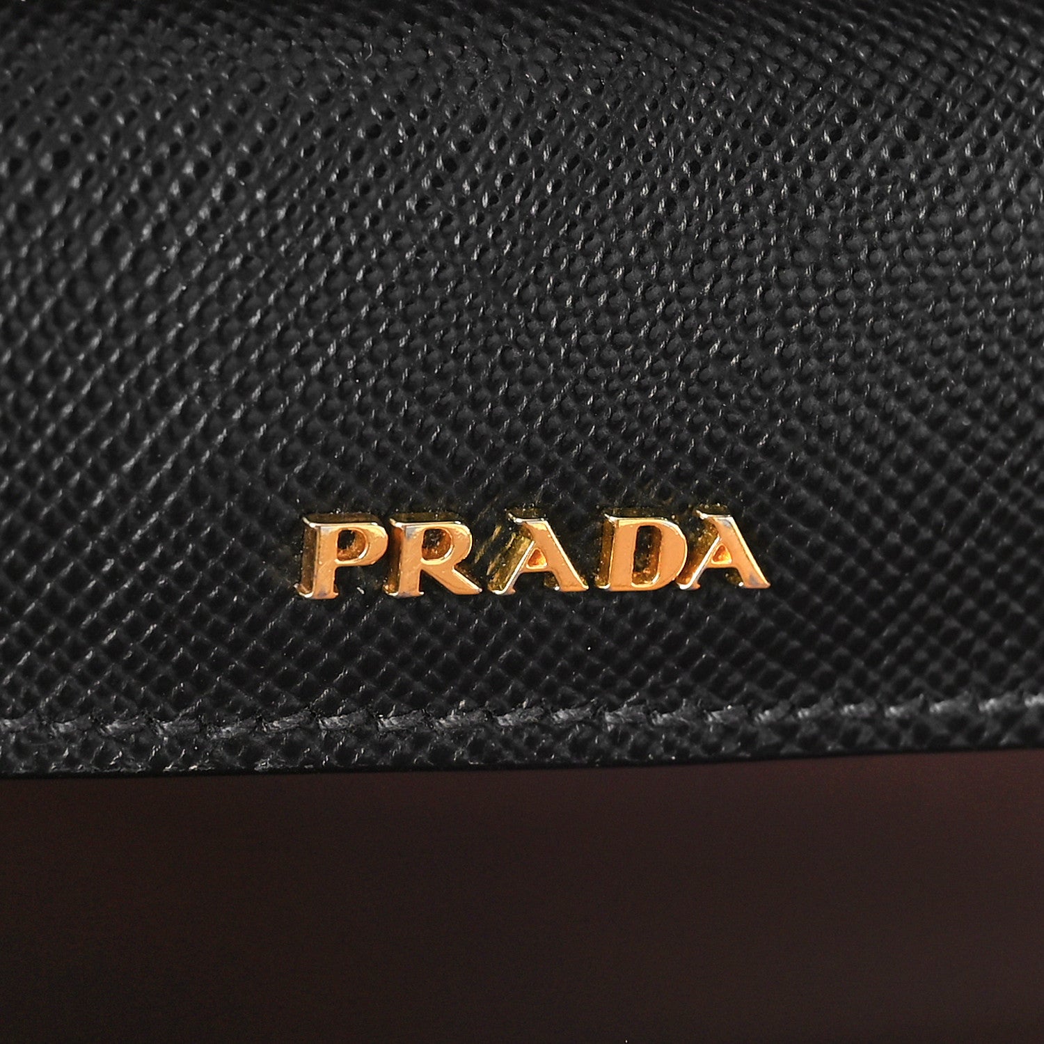 Prada Saffiano Cuir Large Double Bag Black Mughetto 6 of 10