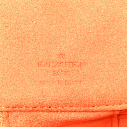 Louis Vuitton Epi Ecrin Bijoux 12cm Jewelry Box Case Mandarin 6 of 7