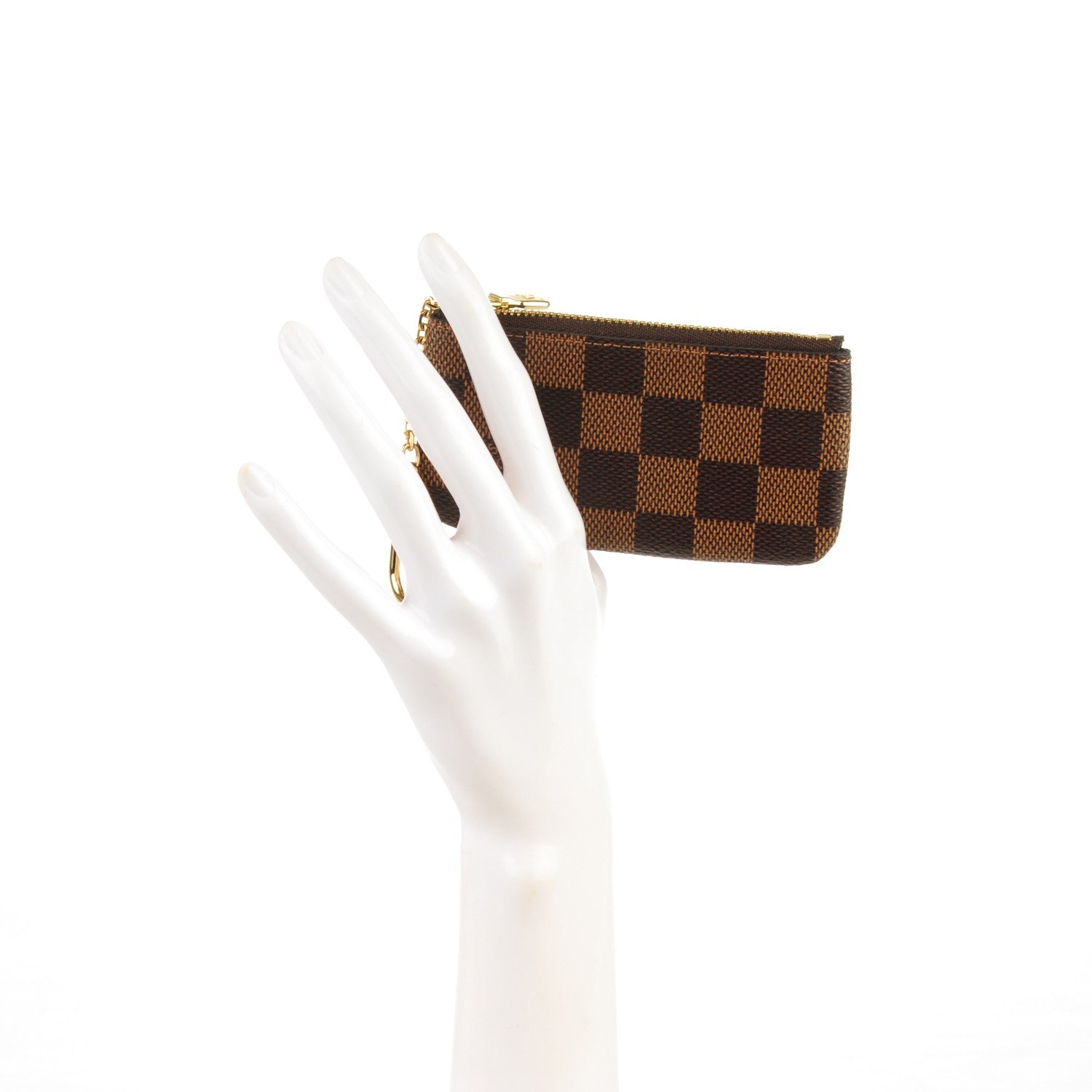 Louis Vuitton Damier Ebene Key Pouch 2 of 7