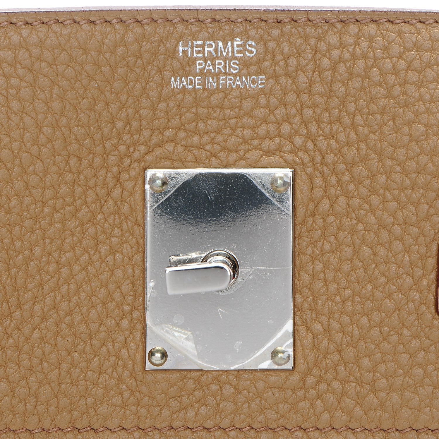 Hermes Taurillon Clemence JPG Birkin 42 Biscuit 8 of 29
