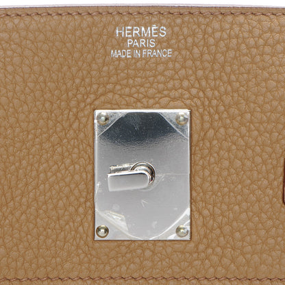 Hermes Taurillon Clemence JPG Birkin 42 Biscuit 8 of 29