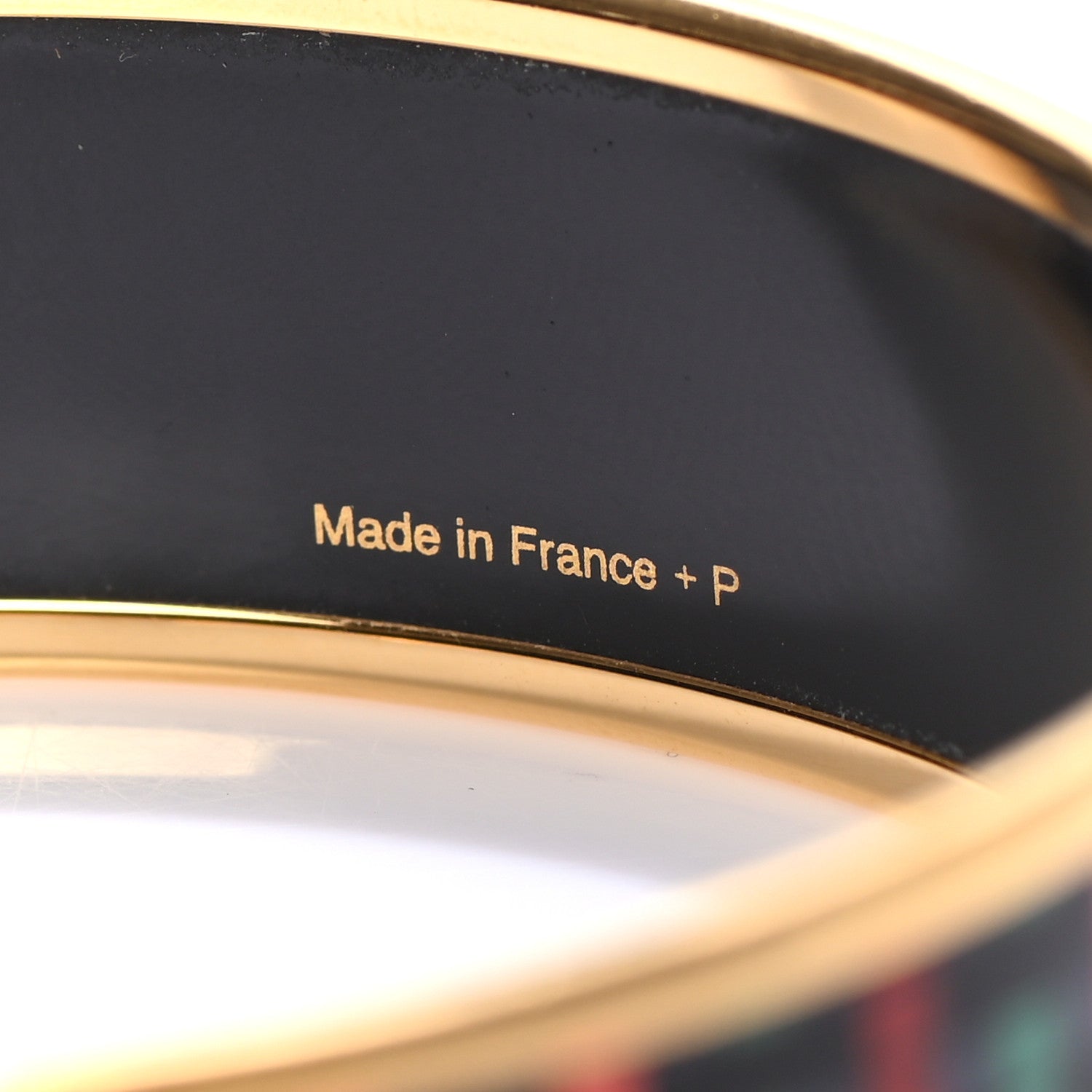 Hermes Enamel Printed Wide Spirographie Bracelet 70 5 of 5