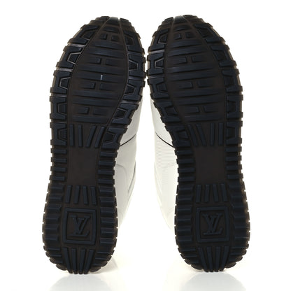 Louis Vuitton Calfskin Monogram Run Away Sneakers 39 White 6 of 8