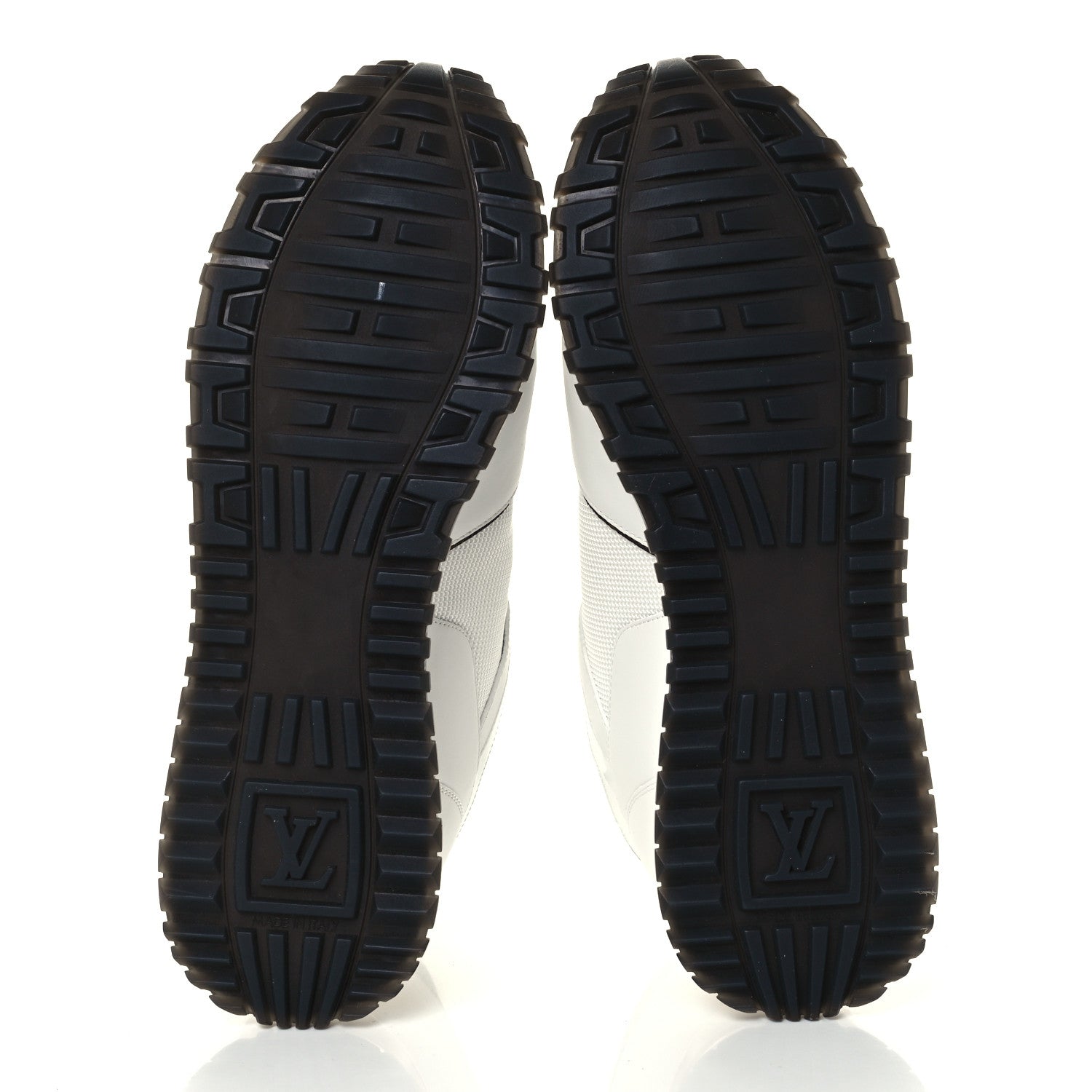 Louis Vuitton Calfskin Monogram Run Away Sneakers 39 White 6 of 8