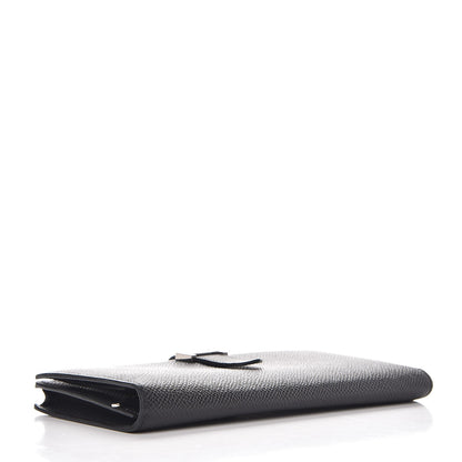 Hermes Epsom Bearn Gusset Wallet Black 4 of 8