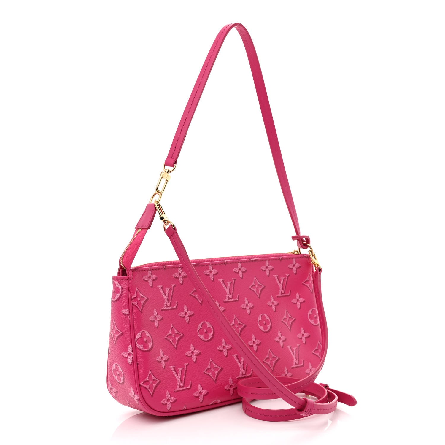 Louis Vuitton Monogram Fall For You Maxi Multi Pochette Accessories Fuchsia 3 of 11