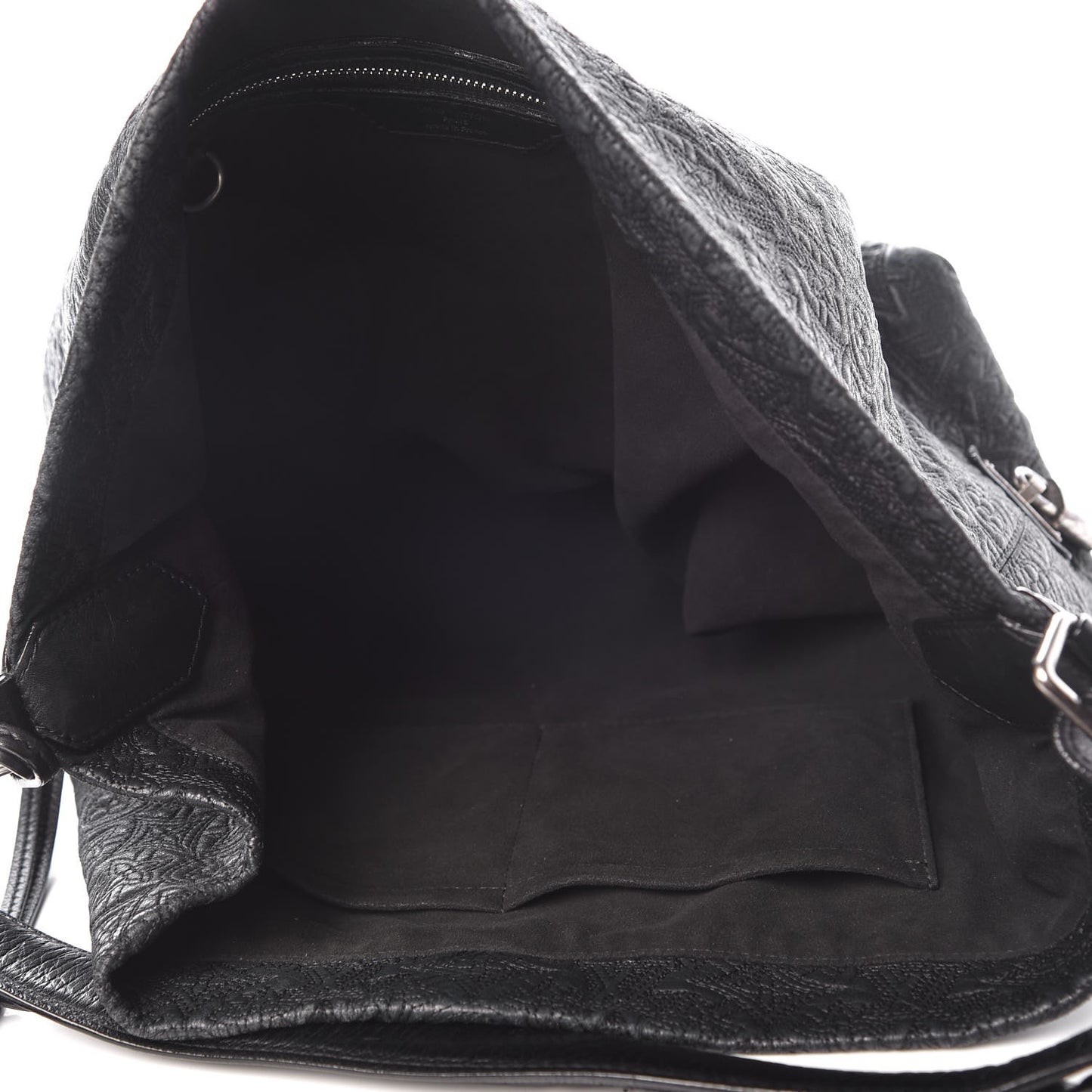 Monogram Lambskin Antheia Hobo PM Black