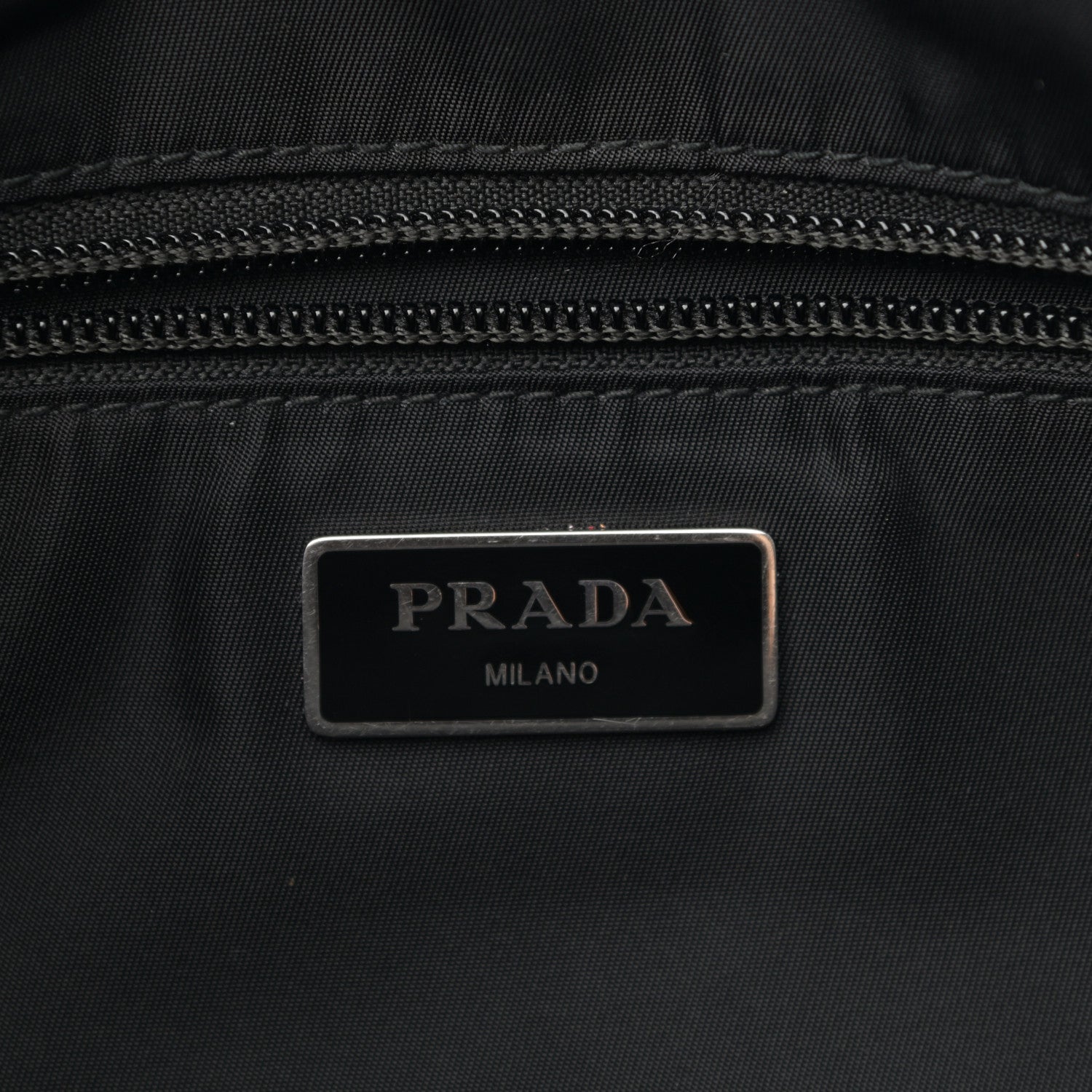 Prada Tessuto Nylon Belt Bag Black 5 of 12