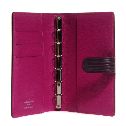 Louis Vuitton Epi Small Ring Agenda Cover Cassis 5 of 7