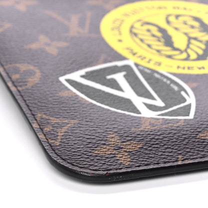 Louis Vuitton Monogram World Tour Neverfull MM GM Pochette 10 of 16