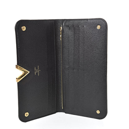Louis Vuitton Monogram Monogram Kimono Wallet Black 5 of 11