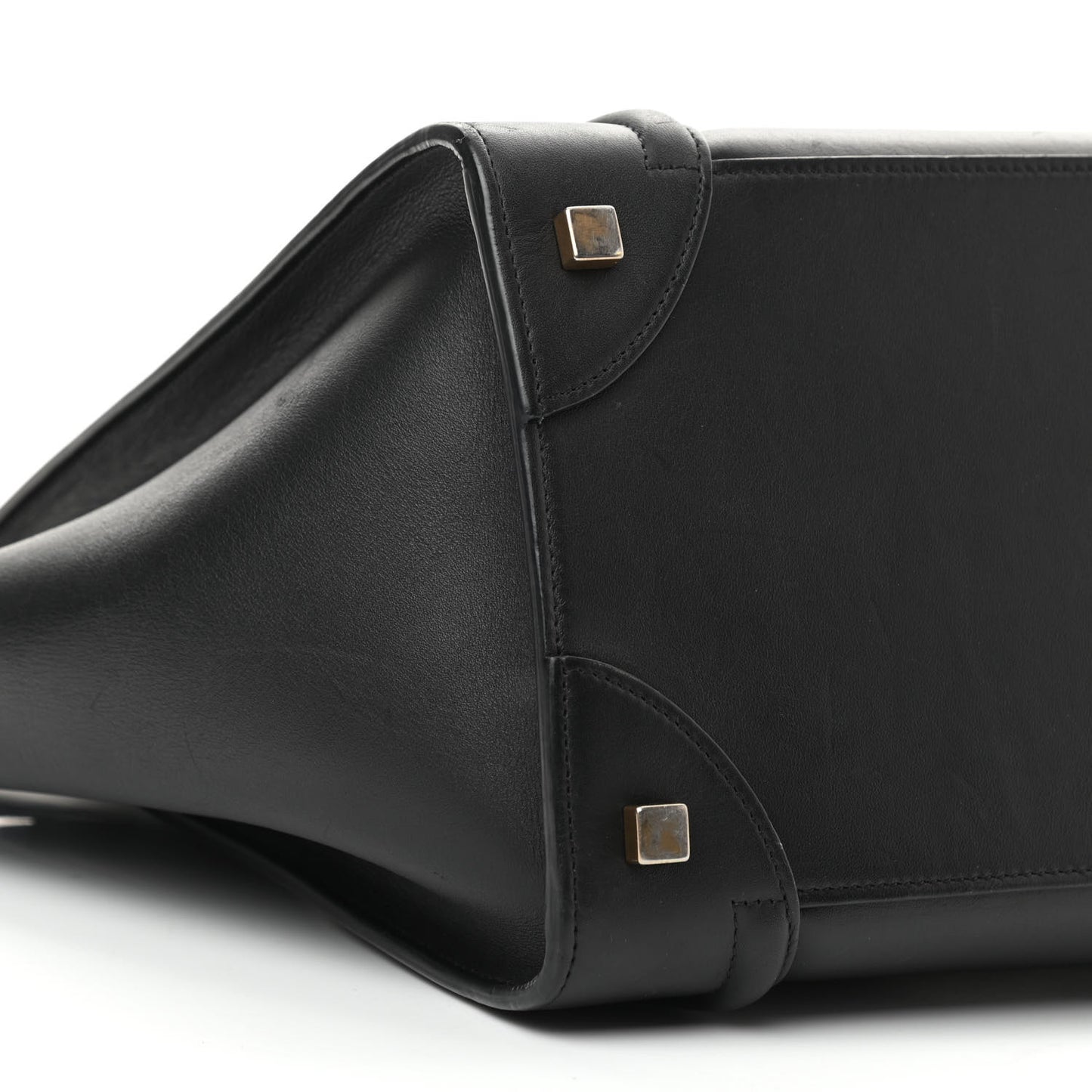 Smooth Calfskin Mini Luggage Black