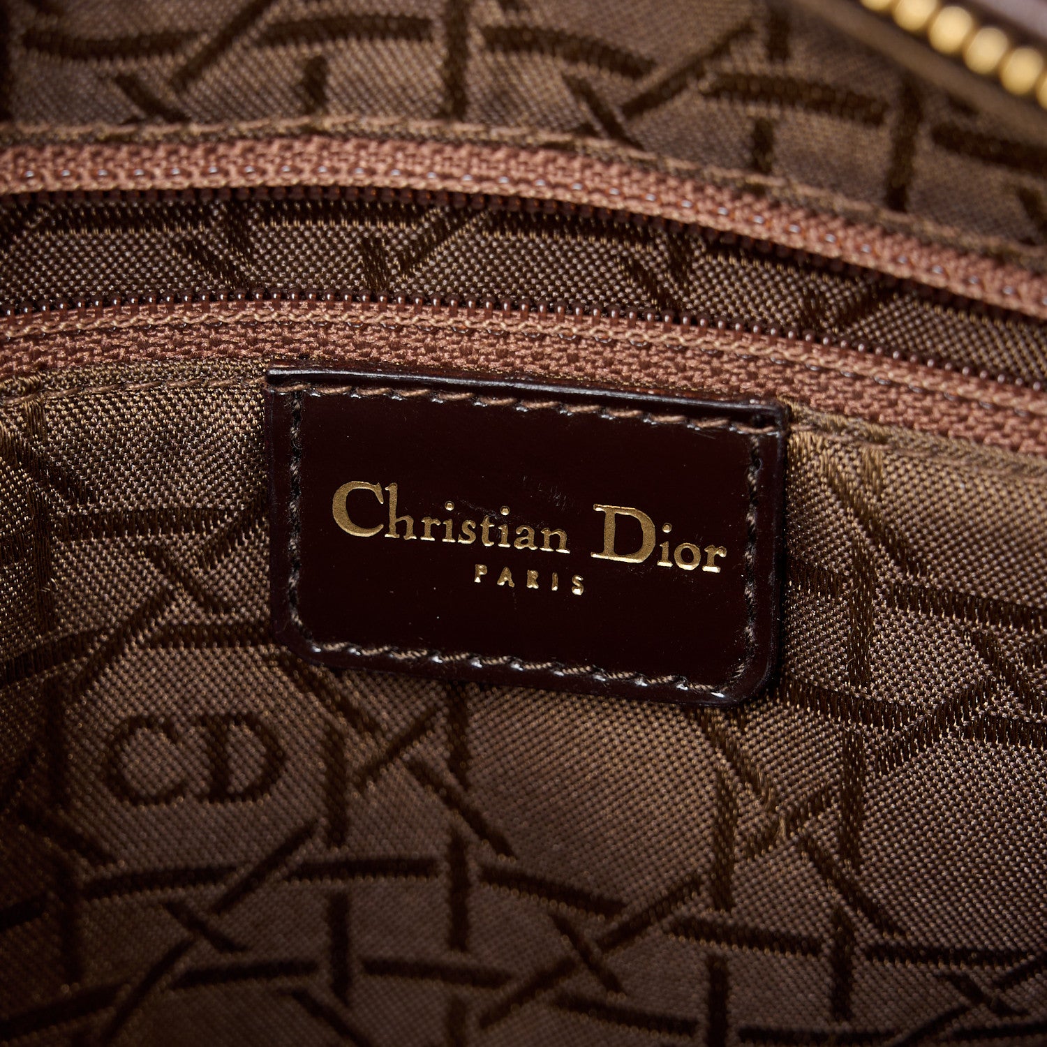 Christian Dior Patent Pony Hair Leopard Print Medium Lady Dior 7 of 11