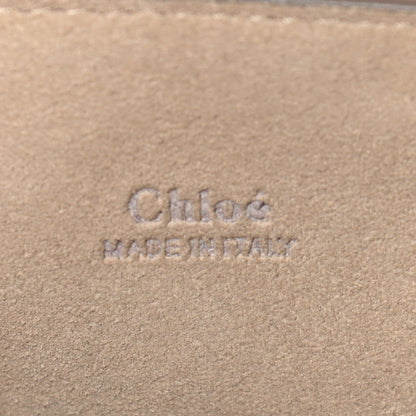 Chloe Suede Calfskin Medium Faye Shoulder Bag Black 6 of 9
