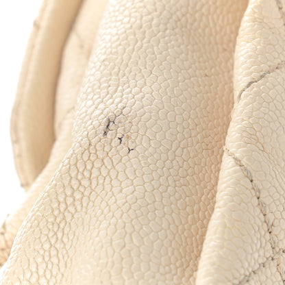 Chanel Caviar Quilted Medium Simply CC Flap White 17 of 22