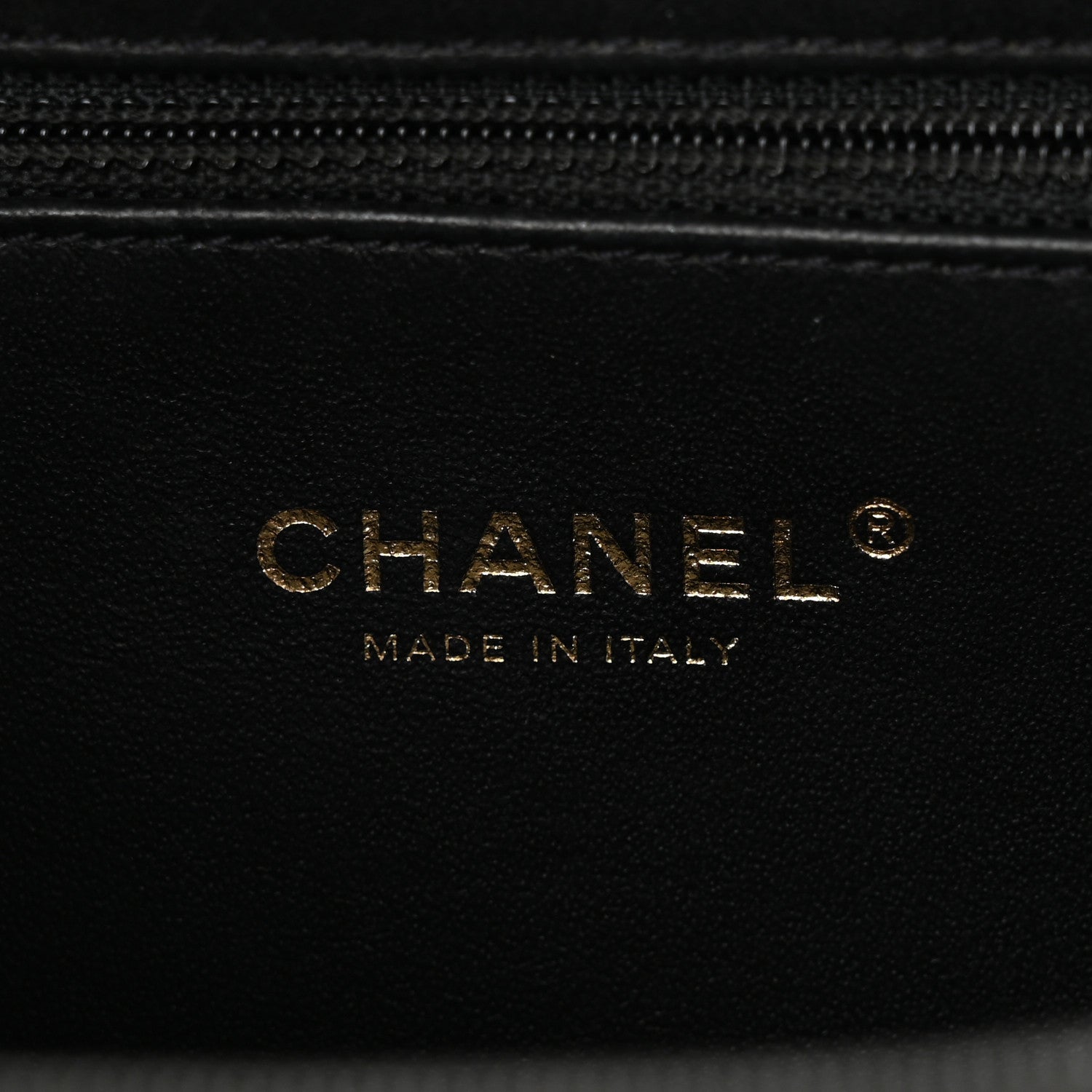 Chanel Caviar Quilted Medium CC Filigree Vanity Case Beige Black 6 of 13