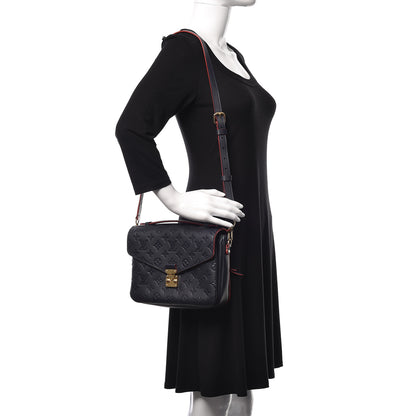Louis Vuitton Empreinte Pochette Metis Marine Rouge 2 of 10