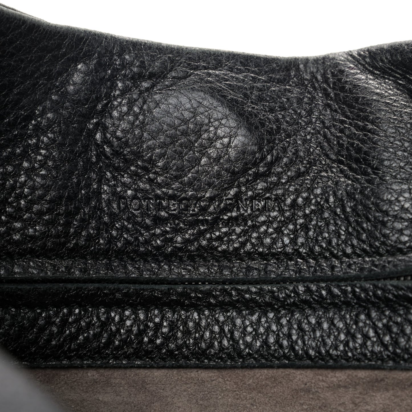 Cervo Deerskin Large Hobo Black