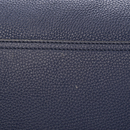 Gucci Soft Calfskin Medium Jackie Top Handle Bag Classic Blue Marine 16 of 17
