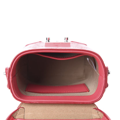 MCM Calfskin Ottomar Monogram Mini Soft Berlin Crossbody Teaberry 5 of 10