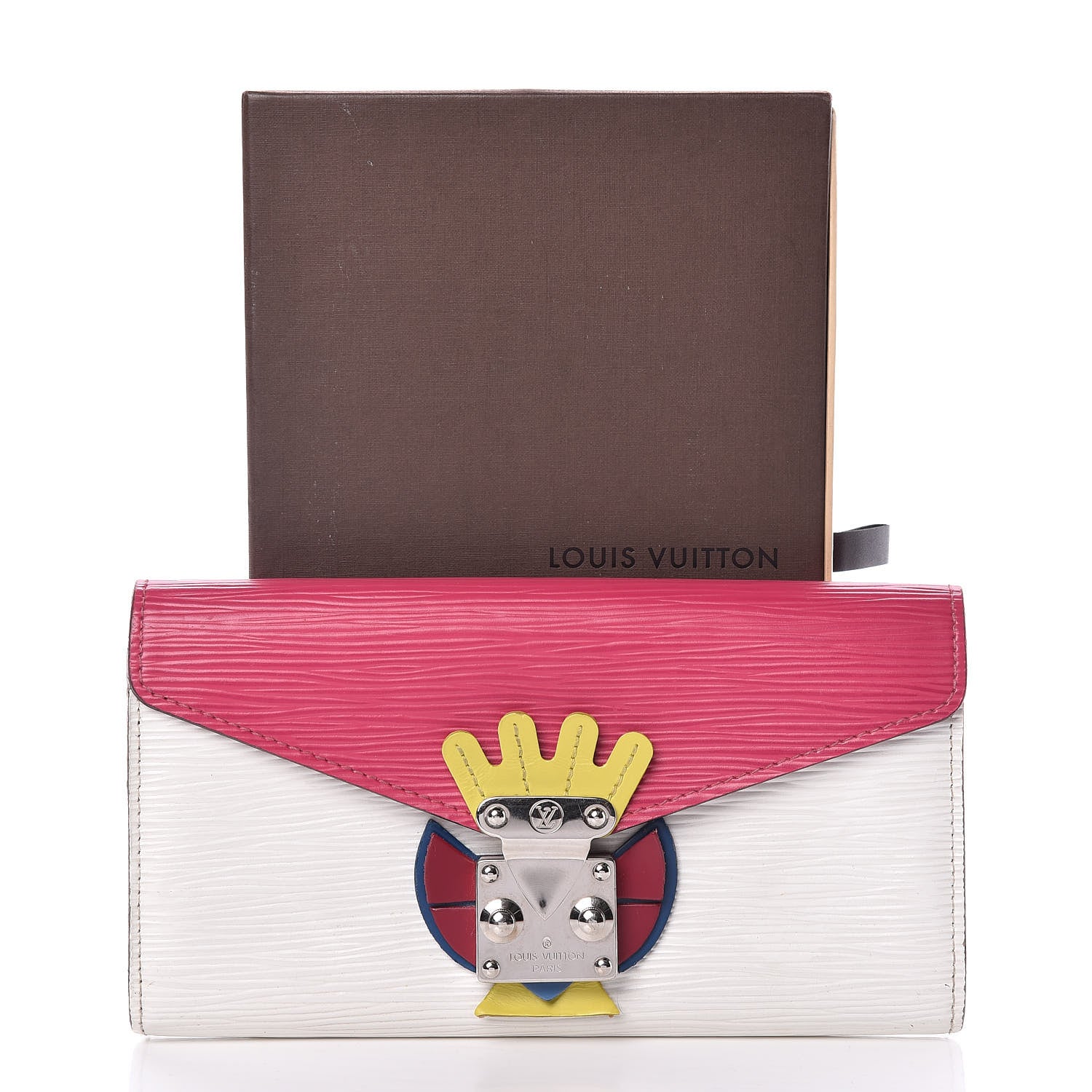 Louis Vuitton Epi Tribal Mask Sarah Wallet Pivoine 9 of 9