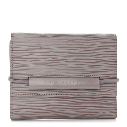 Louis Vuitton Epi Porte-Monnaie Elastique Wallet Lilac 1 of 8