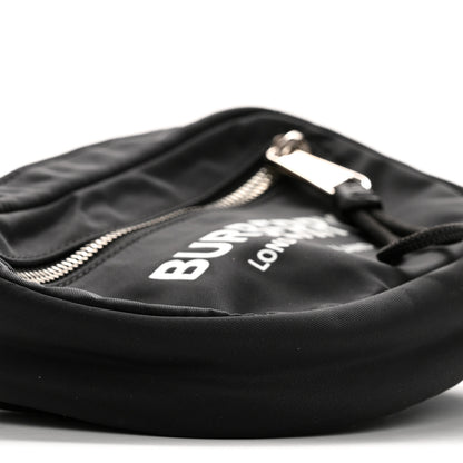 Burberry Econyl Logo Print Small Cannon Bum Bag Black 9 of 12