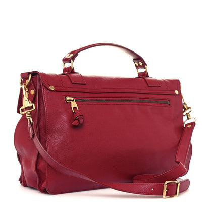 Proenza Schouler Lambskin Medium PS1 Satchel Red 2 of 13