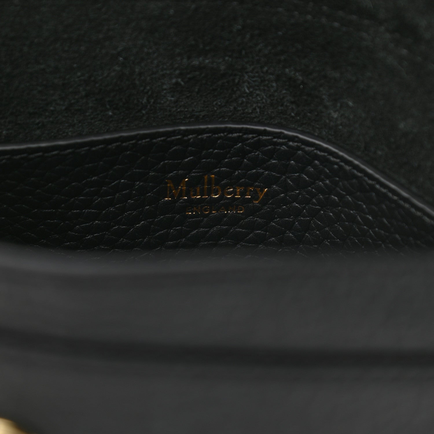 Mulberry Heavy Grain Mini Alexa Black 6 of 9