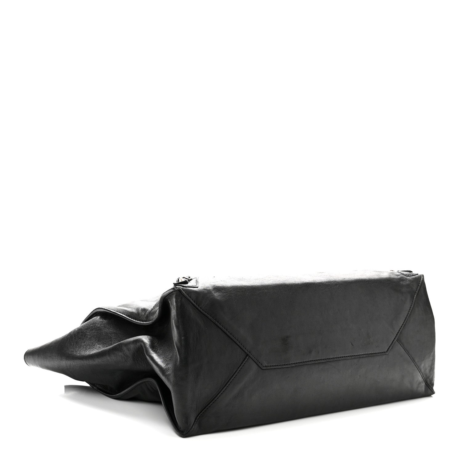 Balenciaga Supple Calfskin Papier A4 Zip Around Tote Black 5 of 14