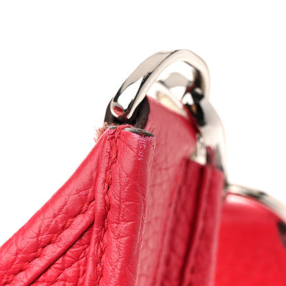 Hermes Taurillon Clemence Evelyne III PM Rose Extreme 11 of 15