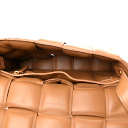 Bottega Veneta Nappa Maxi Intreccio Padded Cassette Crossbody Bag Caramel 5 of 7